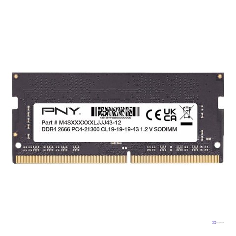Pamięć PNY 16GB DDR4 2666Hz SO-DIMM