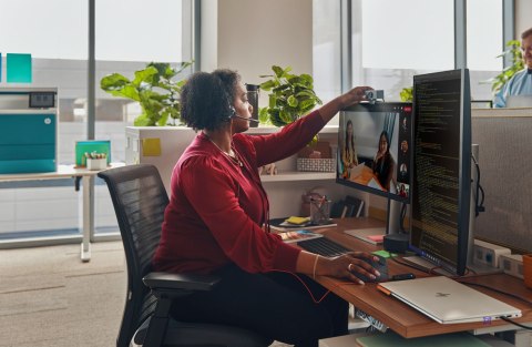 Słuchawki Poly Blackwire 3325 Stereo USB-C Headset +3.5mm Plug +USB-C/A Adapter 8X221AA