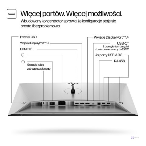 MONITOR HP LED 24"S7 Pro 724pu (8Y2F7AA) 100Hz