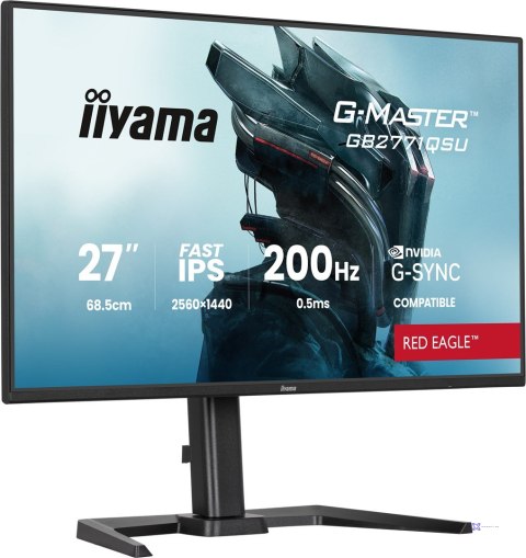 MONITOR IIYAMA LED Fast IPS 27" GB2771QSU-B1 Red Eagle 240Hz (WYPRZEDAŻ)