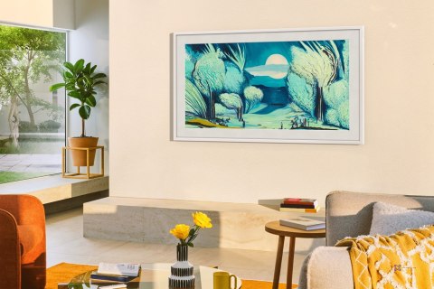 Telewizor Samsung QE65LS03F QLED 65'' 4K Ultra HD 144Hz Tizen Dolby Atmos Czarny (WYPRZEDAŻ)