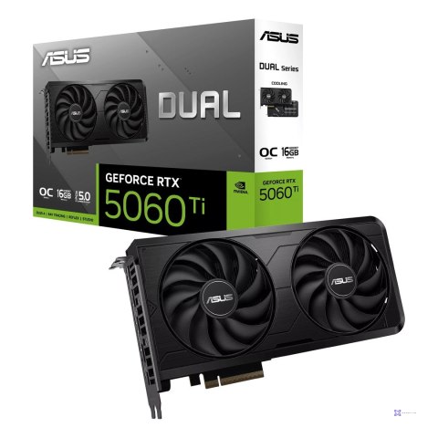 Karta graf. ASUS DUAL RTX 5060 TI 16GB OC EVO