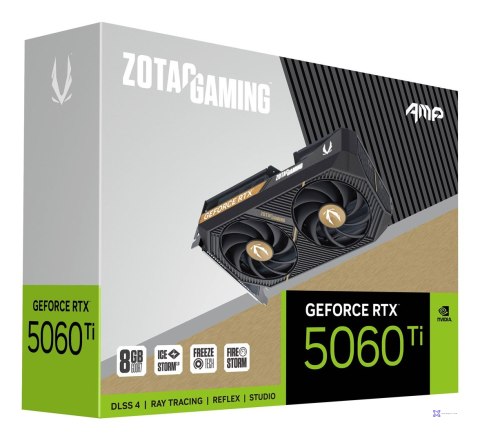 Karta graficzna ZOTAC GAMING GeForce RTX 5060 Ti AMP 8GB