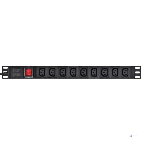 Listwa zasilająca 19"- 9xgniazdo UPS - wtyk UPS-C14
