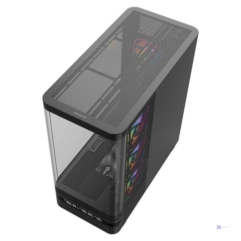 MODECOM OBUDOWA VOLCANO AQ 200 ARGB MIDI CZARNA