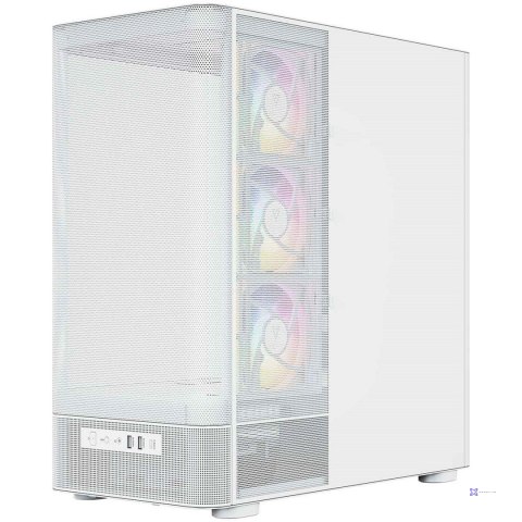 MODECOM OBUDOWA VOLCANO AQ 400 ARGB MIDI BIAŁA