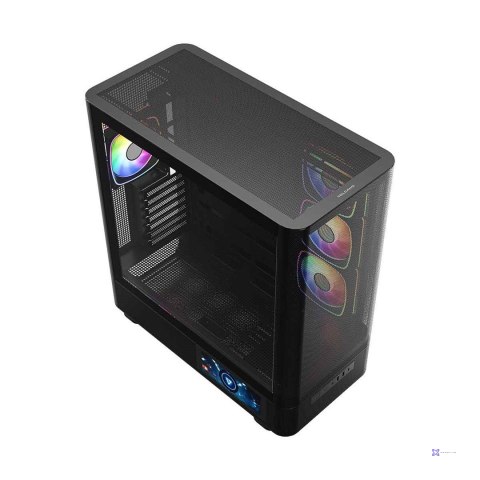 MODECOM OBUDOWA VOLCANO AQ 400 ARGB MIDI CZARNA