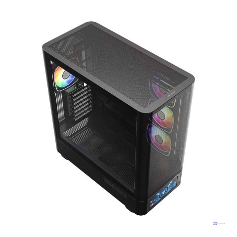 MODECOM OBUDOWA VOLCANO AQ 500 ARGB MIDI CZARNA