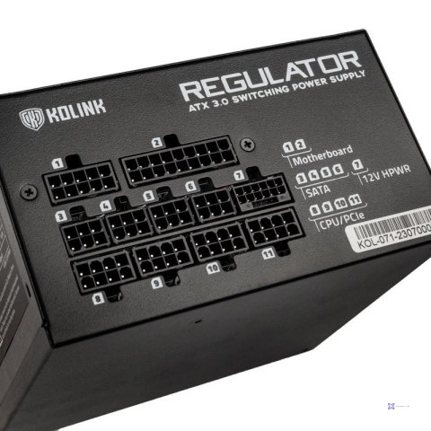 Zasilacz Kolink Regulator 80 PLUS Gold, ATX 3.0, PCIe 5.0, modułowy - 1000 W