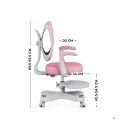 Fotel obrotowy Junior 4.6 Pink