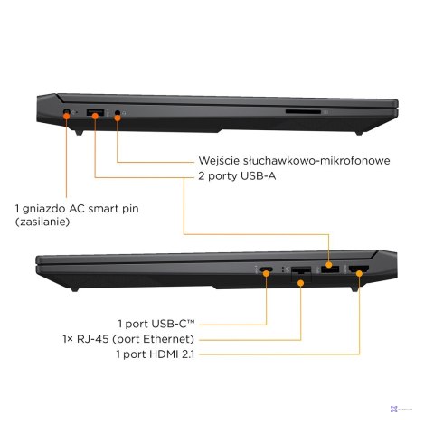 HP Victus 15-fb3231nw Ryzen 7 7445HS 15,6"FHD IPS 144Hz 300nits AG 16GB DDR5 5600 SSD512 RTX4050_6GB Cam 720p 70Wh Win11 Gray 2Y