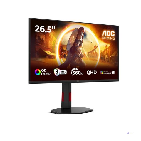 MONITOR AOC QD-OLED 27" Q27G4SDR 360Hz