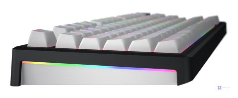 Klawiatura dla graczy Hator Skyfall 80 bezprzewodowa mechaniczna biało-czarna