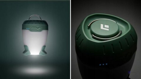 Lampka biwakowa Black Diamond Orbiter 450, desert sage