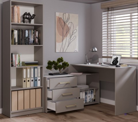 BIURKO NAROŻNE DANY GLINA KOMPLET