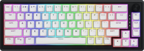 Klawiatura dla graczy Hator Skyfall 65 MAG ULTRA 8K magnetyczna czarno-czarna