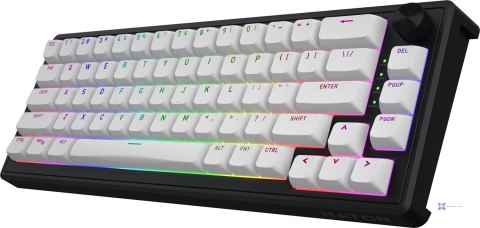 Klawiatura dla graczy Hator Skyfall 65 MAG ULTRA 8K magnetyczna czarno-czarna