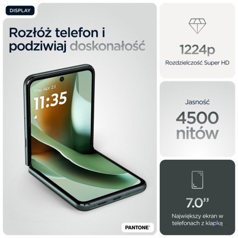 Motorola Moto RAZR 60 Ultra 5G DS 16/512GB Pantone Scarab