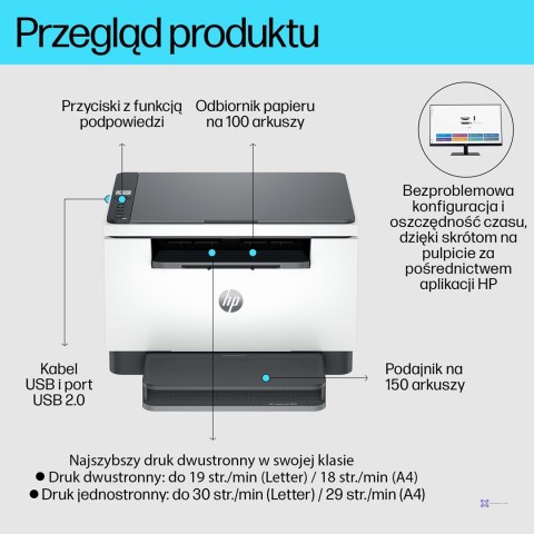 Urządzenie wielofunkcyjne HP LaserJet M234D (OUTLET)