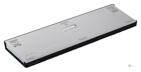 Klawiatura dla graczy Hator Skyfall 100 Wireless biało-czarna