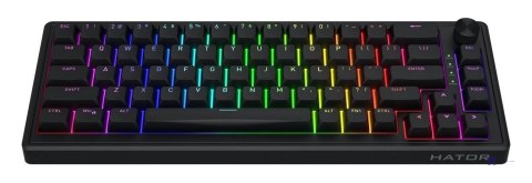Klawiatura dla graczy Hator Skyfall 65 czarno-czarna