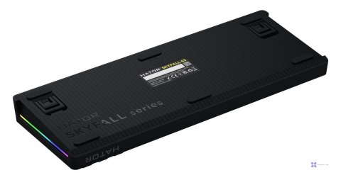 Klawiatura dla graczy Hator Skyfall 65 czarno-czarna