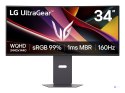 MONITOR LG LED 34" 34G600A-B 160Hz