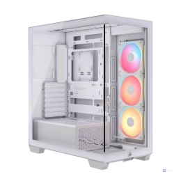Obudowa Corsair 3500X LXR LINK Tempered Glass Mid-Tower, White