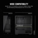 Obudowa Corsair 3500X RSR ARGB Tempered Glass Mid-Tower, Black