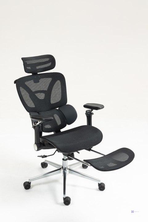 Activejet Fotel biurowy Ergonomiczny YK848 czarny (OUTLET)