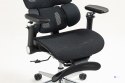 Activejet Fotel biurowy Ergonomiczny YK848 czarny (OUTLET)
