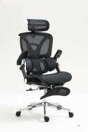 Activejet Fotel biurowy Ergonomiczny YK848 czarny (OUTLET)