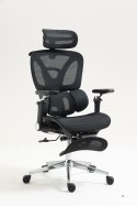Activejet Fotel biurowy Ergonomiczny YK848 czarny (OUTLET)