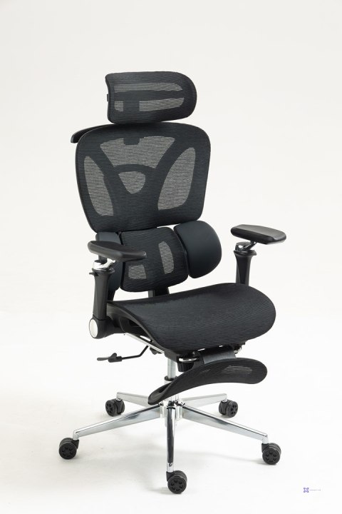 Activejet Fotel biurowy Ergonomiczny YK848 czarny (OUTLET)