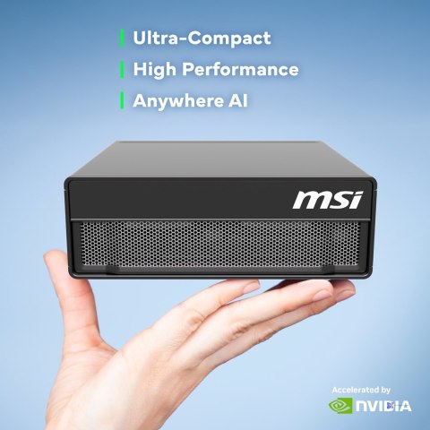 MSI AI EdgeXpert MS-C931 ARM Cortex-X925 10Core + ARM Cortex-A725 10Core 128GB LPDDR5x SSD4TB M.2 NVMe NVIDIA GB10 Grace Blackwe