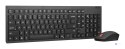 Lenovo Essential Wireless Combo Keyboard & Mouse Gen2 Black-US Euro