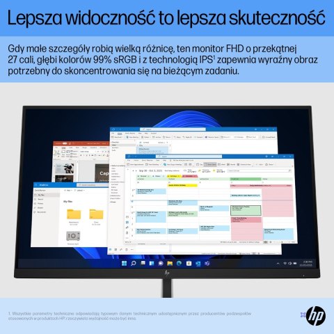 MONITOR HP LED 27" E27 G5 (6N4E2AA) (OUTLET)