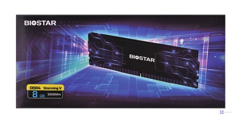 Pamięć DDR4 Biostar 8GB 3200MHz Heatsink Storming Vseries