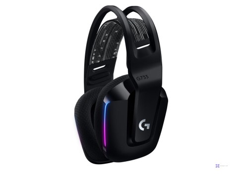 Słuchawki Logitech G733 Lightspeed Black (OUTLET)