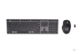 Zestaw klawiatura + mysz HP 720 Multi-Device Rechargeable Wireless Keyboard and Mouse Combo bezprzewodowe z akumulatorem czarne 