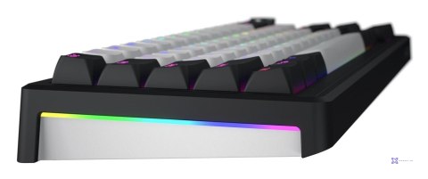 Klawiatura dla graczy Hator Skyfall 65 MAG ULTIMA 8K bezprzewodowa biało-czarna