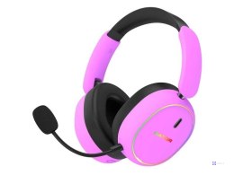 Słuchawki dla graczy Hator Phoenix 2 Wireless bezprzewodowe fioletowe