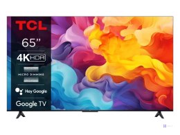 Telewizor TCL 65V6B LED 65'' 4K Ultra HD Google TV Dolby Audio DVB-T2 Czarny (OUTLET)