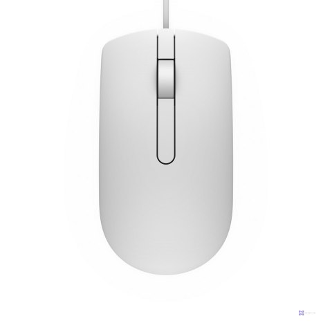 Mysz przewodowa Dell MS116 1000dpi biała