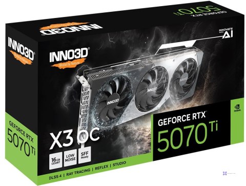 Karta graficzna INNO3D GeForce RTX 5070 Ti X3 OC (OUTLET)