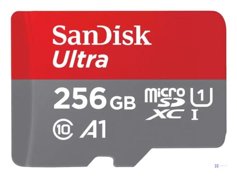 SANDISK ULTRA microSDXC 256GB 150MB/s + SD ADAPTER