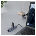 SAVIO AK-58 3-PORTOWY HUB USB-A Z ADAPTEREM RJ-45