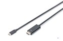 DIGITUS KABEL USB C/HDMI M/M 3.1 4K60HZ 5M CZARNY