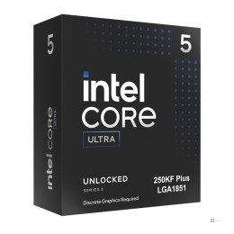 Procesor Intel Core™ Ultra 5 250KF Plus 18 cores up to 5.3 GHz (BX80768250KF)