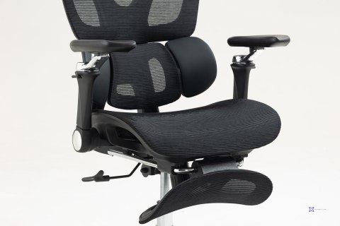 Activejet Fotel biurowy Ergonomiczny YK848 czarny